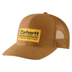 Men's Carhartt Canvas Mesh-Back Outdoors Patch Cap