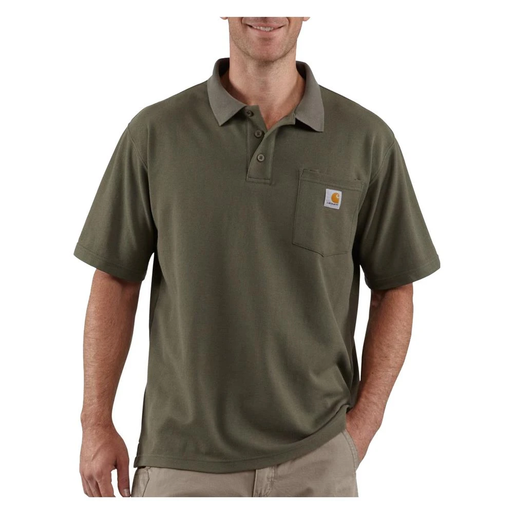 Men's Carhartt Contractor's Work Polo - Image 4