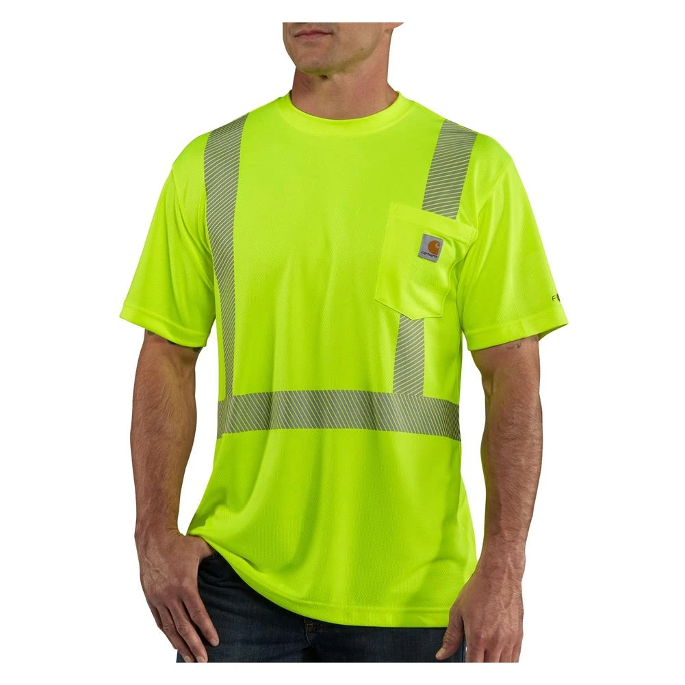 Men's Carhartt Force Hi-Vis Class 2 T-Shirt