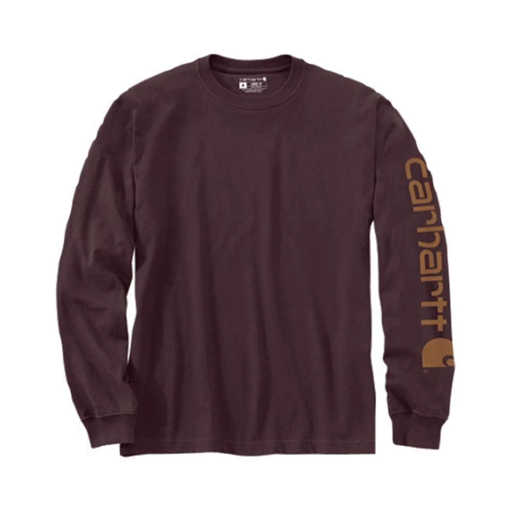 Men's Carhartt Long Sleeve Logo T-Shirt - Image 16