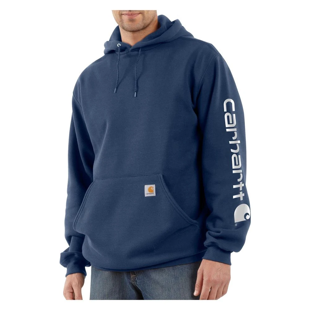 Men's Carhartt Midweight Logo Hoodie - Image 3