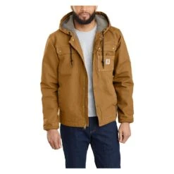Men's Carhartt Relaxed Fit Washed Duck Utility Jacket