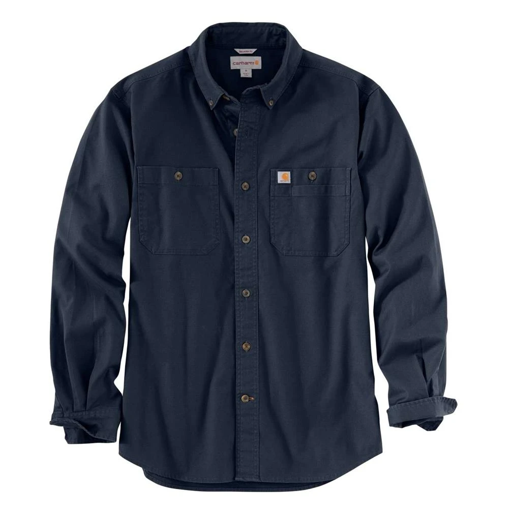 Men's Carhartt Rugged Flex Rigby Long Sleeve Work Shirt - Image 5