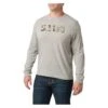 Men's 5.11 Woodland Camo Fill Long Sleeve T-Shirt