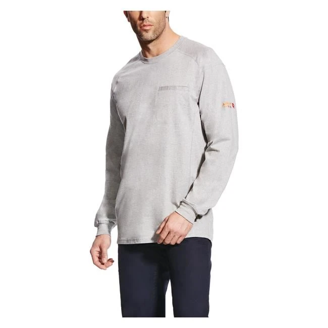 Men's Ariat FR Air Crew T-Shirt - Image 3