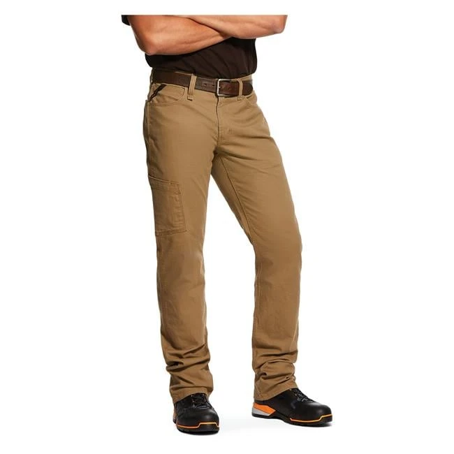 Men's Ariat Rebar M4 Relaxed DuraStretch Made Tough Stackable Straight Leg Pants - Image 8