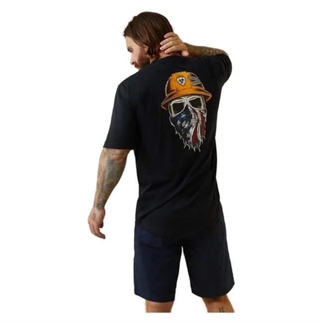 Men's Ariat Rebar Workman Relective Born For This Graphic T-Shirt