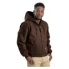 Men's Berne Workwear Original Washed Hooded Jacket - Quilt Lined