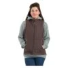 Women's Berne Workwear Sherpa-Lined Softstone Duck Vest