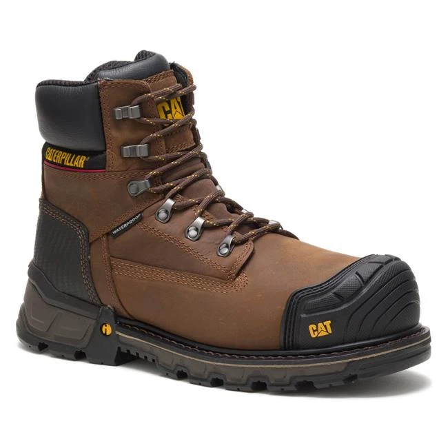 Men's CAT 6" Excavator XL Composite Toe Waterproof Boots