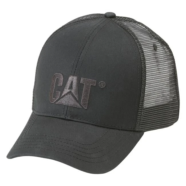 CAT Raised Logo Hat