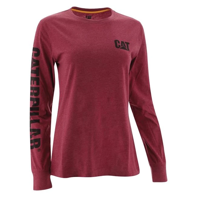 Women's CAT Trademark Long Sleeve T-Shirt - Image 2