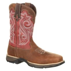 Women's Durango Lady Rebel Composite Toe Waterproof Western Work Boots