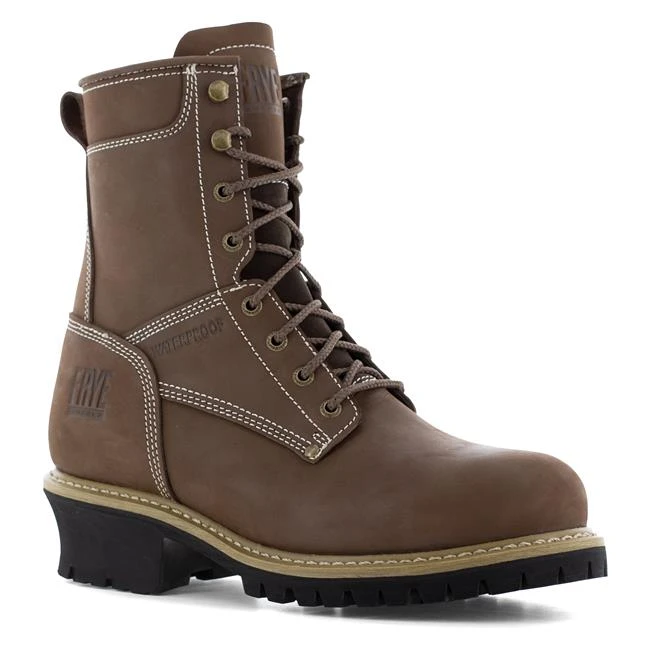Men's Frye Supply 8" Logger Composite Toe Waterproof Boots - Image 6