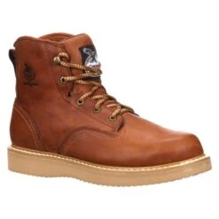 Men's Georgia 6" Wedge Steel Toe Boots