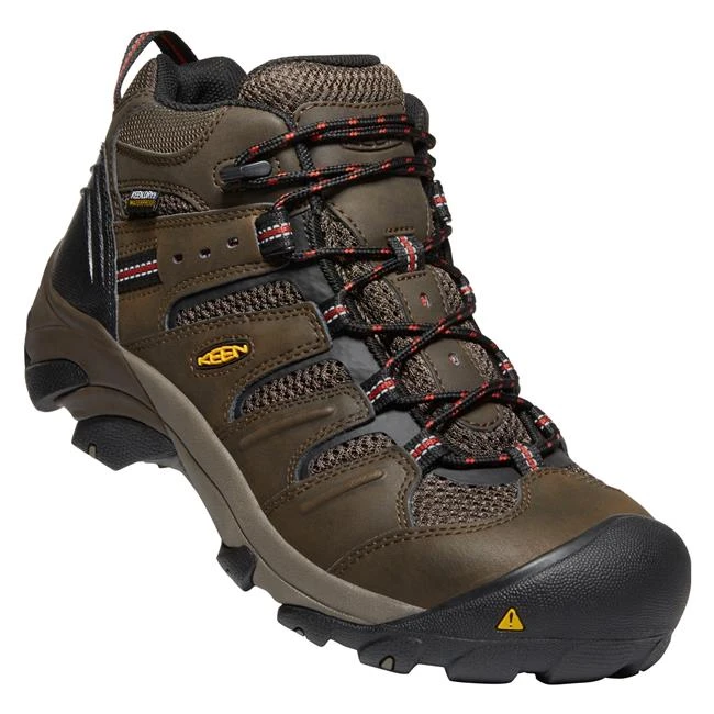 Men's Keen Utility 6" Lansing Mid Steel Toe Waterproof Boots