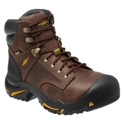Men's Keen Utility Mt. Vernon Mid Steel Toe Waterproof Boots