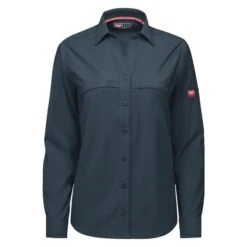 Women's Red Kap Cooling Performance Woven Long Sleeve Work Shirt