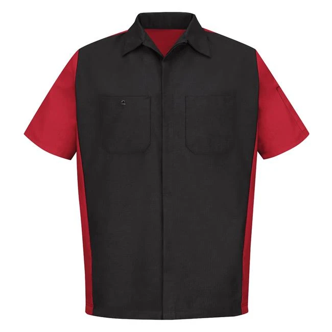 Men's Red Kap Two-Tone Crew Shirt