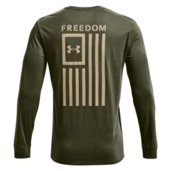 Men's Under Armour Freedom Flag Long Sleeve T-Shirt