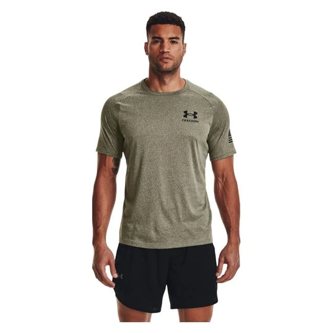 Men's Under Armour Freedom Tech T-Shirt - Image 7