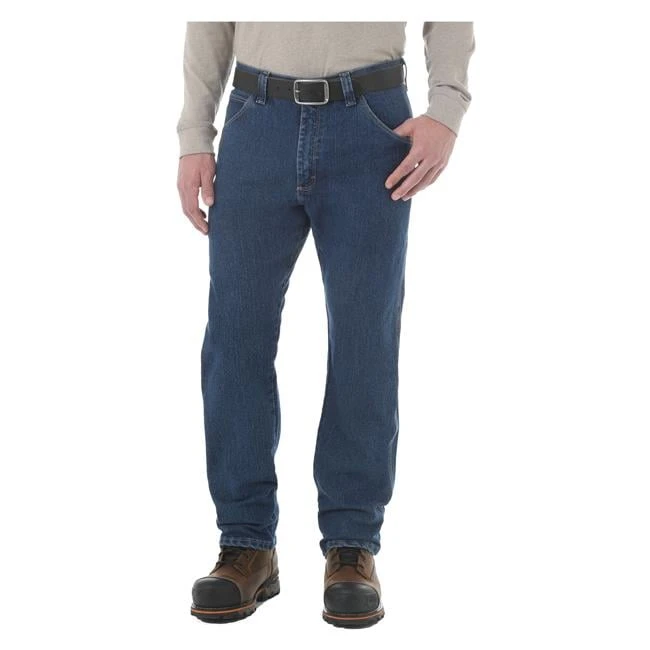 Men's Wrangler Riggs Advanced Comfort Five Pocket Jeans - Image 4