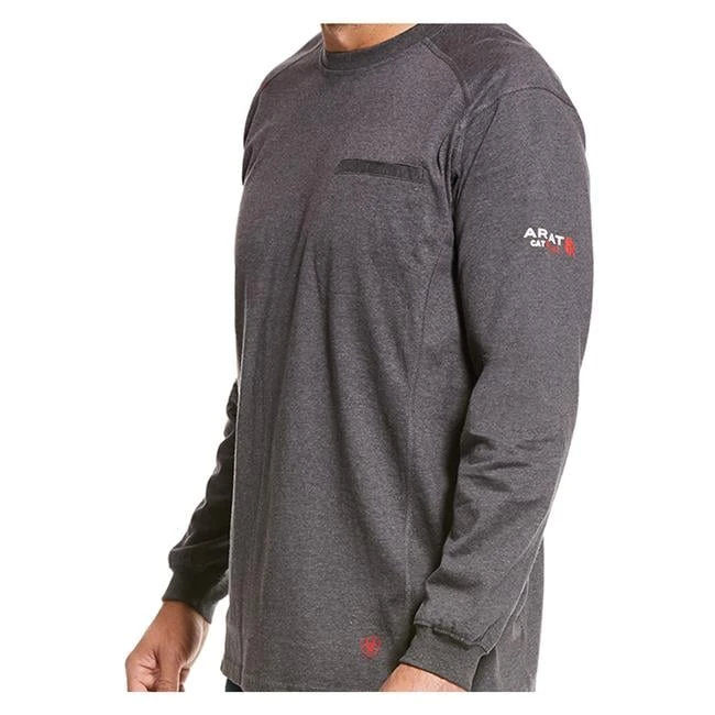 Men's Ariat FR Air Crew T-Shirt - Image 6