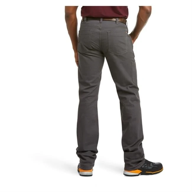 Men's Ariat Rebar M4 Relaxed DuraStretch Made Tough Stackable Straight Leg Pants - Image 2