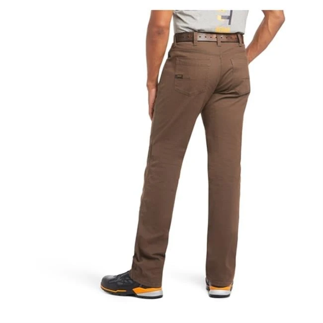 Men's Ariat Rebar M4 Relaxed DuraStretch Made Tough Stackable Straight Leg Pants - Image 13