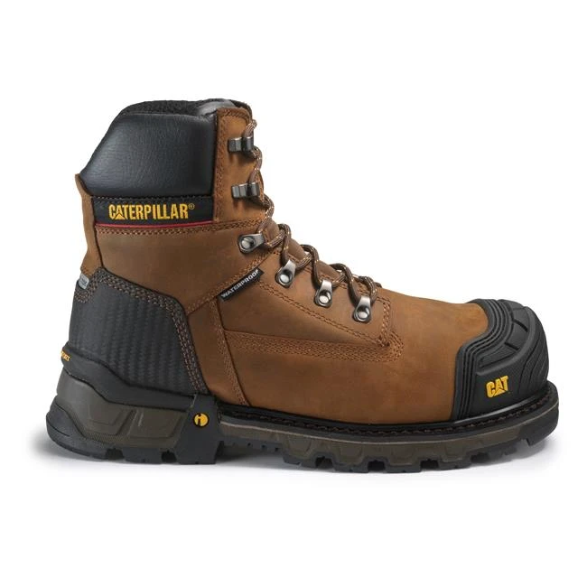 Men's CAT 6" Excavator XL Composite Toe Waterproof Boots - Image 2