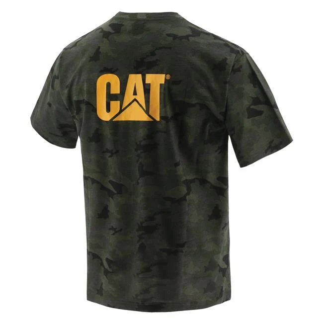 Men's CAT Trademark T-Shirt - Image 2