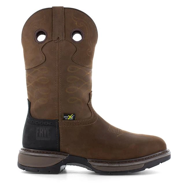 Men's Frye Supply 10" Western Met Guard Steel Toe Boots - Image 2