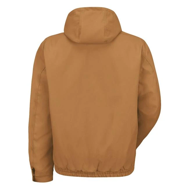 Men's Red Kap Blended Duck Zip- Front Hoodie - Image 2