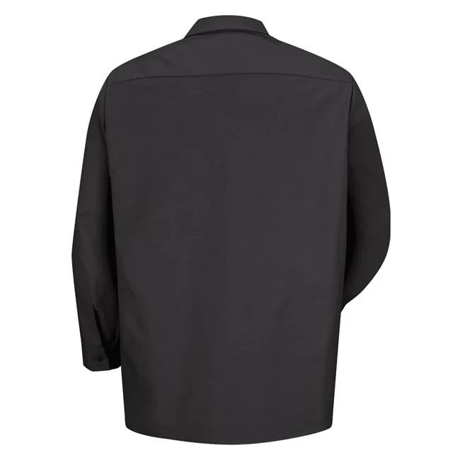 Men's Red Kap Long Sleeve Industrial Solid Work Shirt - Image 11