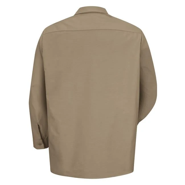 Men's Red Kap Long Sleeve Industrial Solid Work Shirt - Image 14