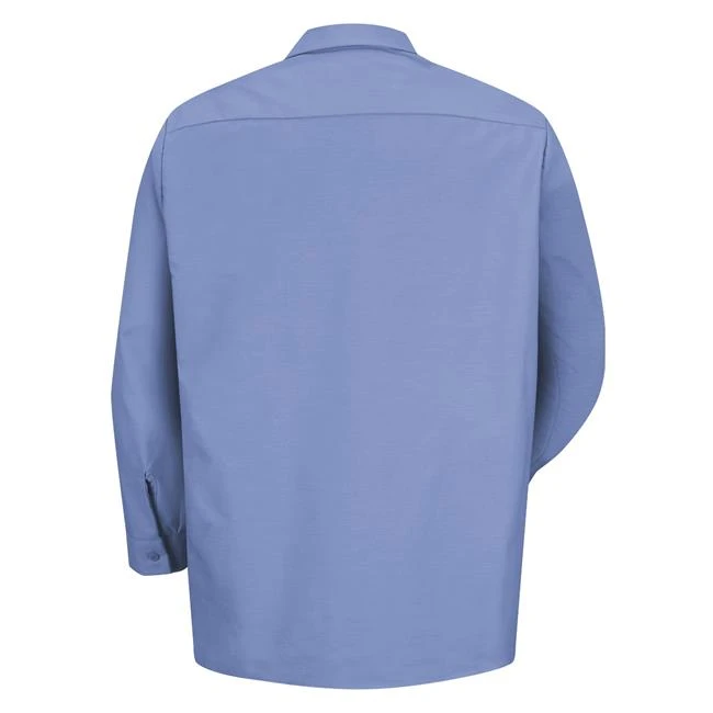 Men's Red Kap Long Sleeve Industrial Solid Work Shirt - Image 8