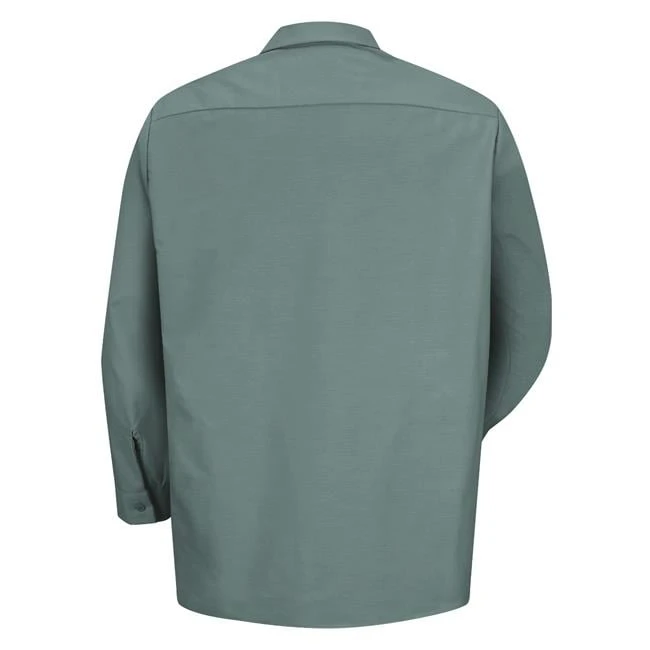 Men's Red Kap Long Sleeve Industrial Solid Work Shirt - Image 19