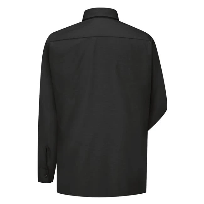 Men's Red Kap Solid Long Sleeve Ripstop Shirt - Image 5
