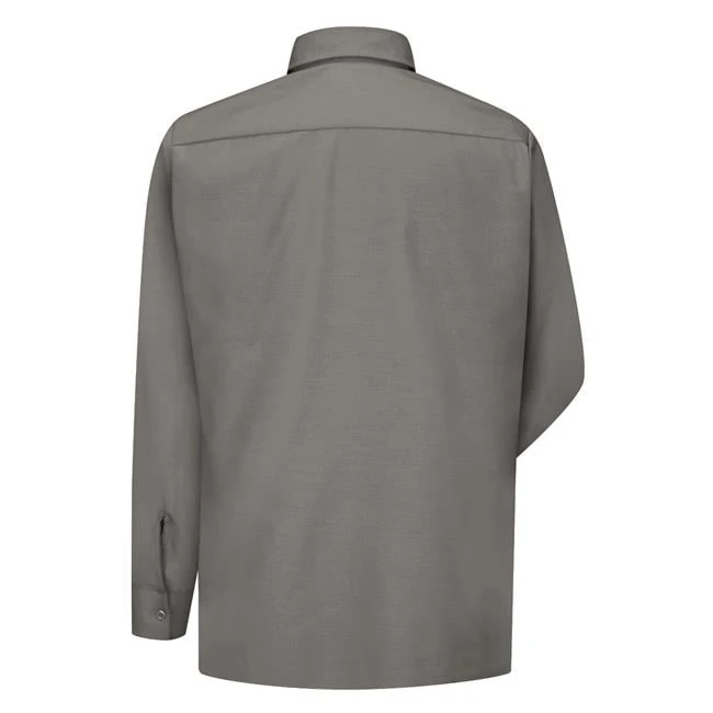 Men's Red Kap Solid Long Sleeve Ripstop Shirt - Image 2
