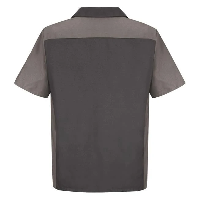 Men's Red Kap Two-Tone Crew Shirt - Image 8