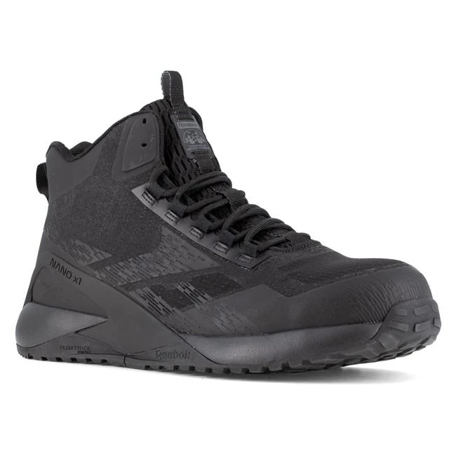 Men's Reebok Nano X1 Adventure Work Mid Composite Toe Boots - Image 2