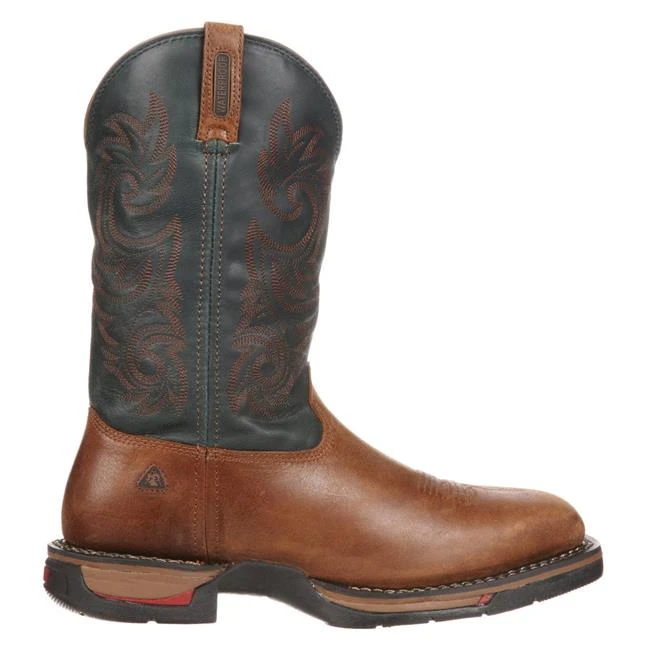 Men's Rocky 12" Long Range Square Toe Waterproof Boots - Image 2