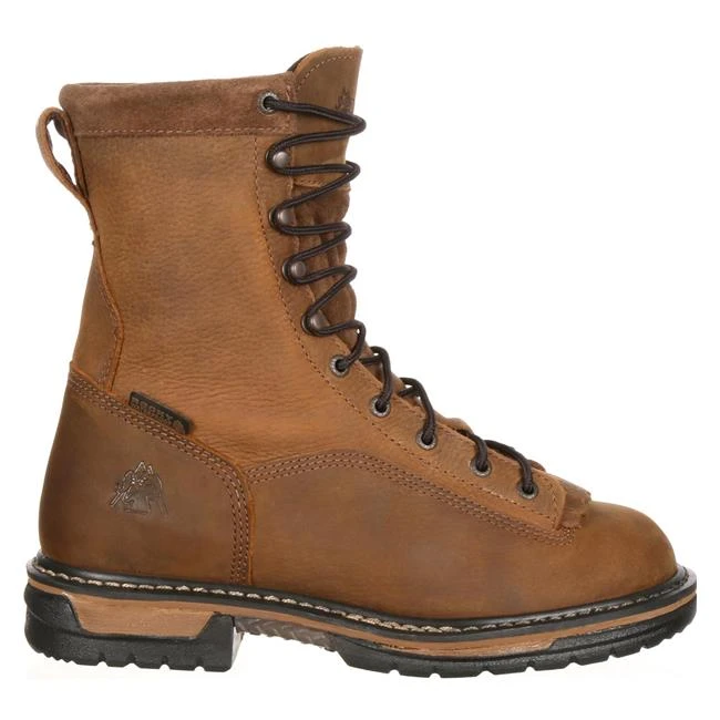 Men's Rocky 8" IronClad Steel Toe Waterproof Boots - Image 9