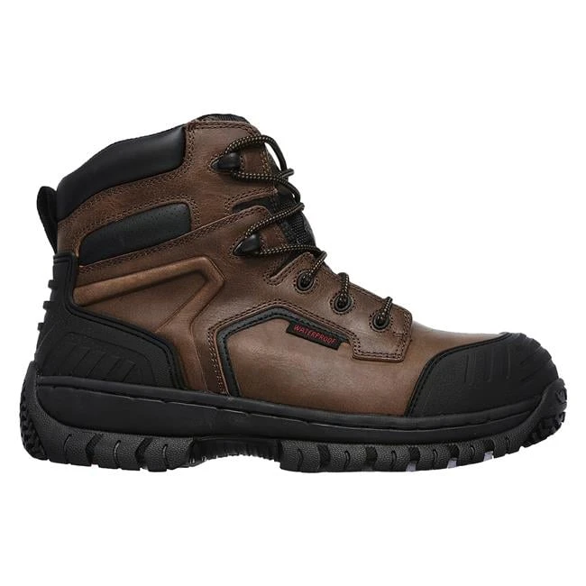 Men's Skechers Work Onkin Steel Toe Waterproof Boots - Image 2