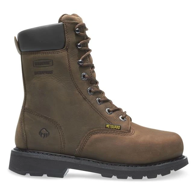 Men's Wolverine 8" McKay Steel Toe Waterproof Boots - Image 2