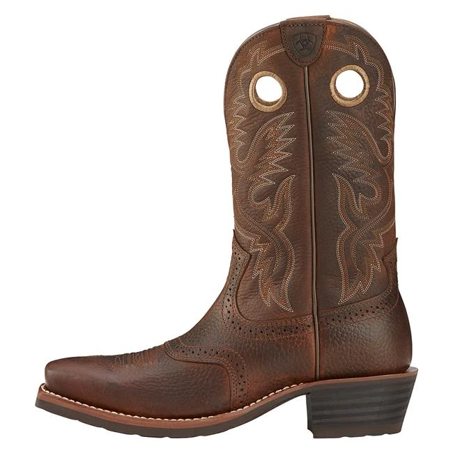 Men's Ariat 12" Heritage Roughstock Boots - Image 3