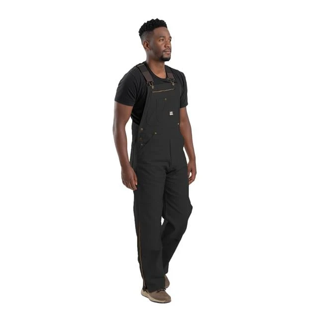 Men's Berne Workwear Heritage Unlined Duck Bib Overalls - Image 9