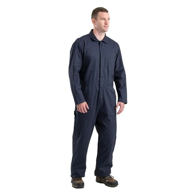 Men's Berne Workwear Heritage Zippered Leg Unlined Cotton Twill Coveralls - Image 3