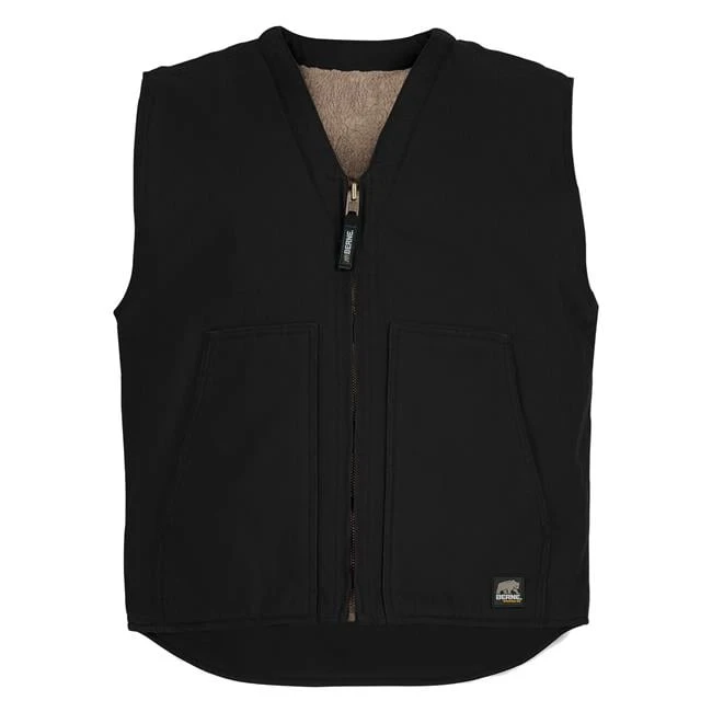 Men's Berne Workwear Washed V-Neck Vest - Image 7