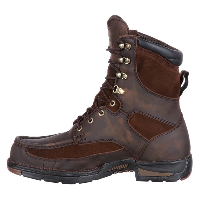 Men's Georgia 8" Athens Moc Toe Waterproof Boots - Image 3